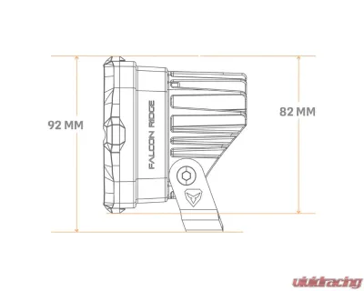 Falcon Ridge 3" Summit HIT Pod Light (Pair) - 55-20638