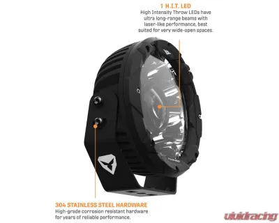 Falcon Ridge 7" Summit HIT Round Light (Pair) - 55-20639