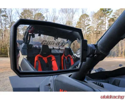 Falcon Ridge Trailhead Side View Mirror w/ 1.75" Round Tube Mount - 56-19031