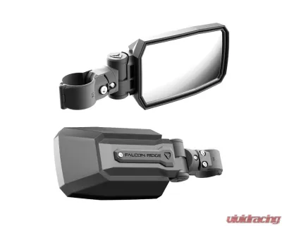 Falcon Ridge Trailhead Side View Mirror w/ 1.75" Round Tube Mount - 56-19031