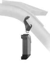 Falcon Ridge Timberline Rearview Mirror Kit w/ Polaris Pro-Fit Ranger ROPS Rearview Mount                                     - 56-19044 - Image 4