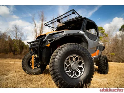FalconRidge Velocity Flip Up Hard Coated AR2 Windshield Polaris General 2016-2019 - 50-50223KIT