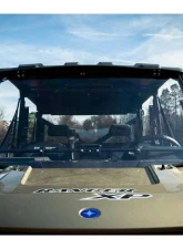 FalconRidge Velocity Flip Up Hard Coated AR2 Windshield Polaris General 2016-2019                                     - 50-50223KIT - Image 3