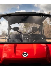 FalconRidge Velocity Flip Up Hard Coated AR2 Windshield Polaris General 2016-2019                                     - 50-50223KIT - Image 4