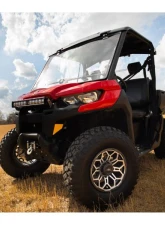 FalconRidge Velocity Flip Up UV Resistant Windshield Polaris General 2016-2019                                     - 50-50852KIT - Image 2