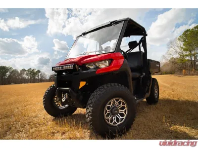 FalconRidge Velocity Flip Up UV Resistant Windshield Polaris General 2016-2019 - 50-50852KIT