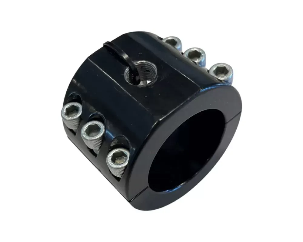 Apex Chassis 1.75" ID Black Falcon Stabilizer Clamp Jeep Wrangler JK | JL 2.5 Ton Steel 2007-2021 - DC159