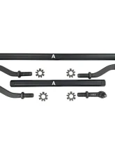 Apex Chassis 2.5 Ton Black Aluminum Steering Kit Jeep Wrangler 2007-2018                                     - KIT135-NoFlip - Image 5