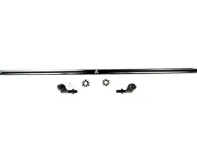 Apex Chassis 1 Ton Tie Rod Kit Black Steel Jeep Wrangler JK 2007-2018
