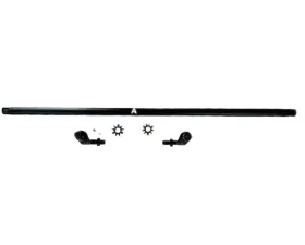 Apex Chassis 1 Ton Tie Rod Kit Black Aluminum Jeep Wrangler JK 2007-2018