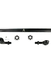 Apex Chassis 1 Ton Drag Link Kit Black Aluminum NoFlip Jeep Wrangler JK 2007-2018                                     - KIT152 - Image 6