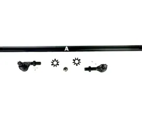 Apex Chassis 1 Ton Drag Link Kit Black Aluminum YesFlip Jeep Wrangler JK 2007-2018