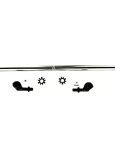 Apex Chassis 1 Ton Tie Rod Kit Polished Aluminum Jeep Wrangler JK 2007-2018                                     - KIT156 - Image 6
