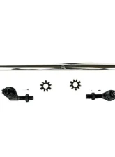 Apex Chassis 1 Ton Drag Link Kit Polished Aluminum NoFlip Jeep Wrangler JK 2007-2018                                     - KIT157 - Image 6