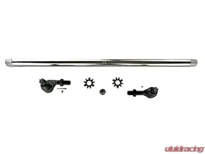 Apex Chassis 1 Ton Drag Link Kit Polished Aluminum YesFlip Jeep Wrangler JK 2007-2018 - KIT158