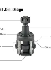 Apex Chassis Heavy Duty Ball Joint Kit (upper is Knurled) Ram 1500|2500|3500 2010-2018                                     - KIT101K - Image 8