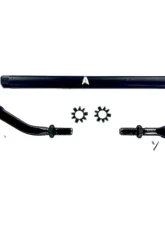 Apex Chassis 2.5 Ton No Flip Drag Link Assembly Black Anodized Aluminum Jeep Gladiator JT | Wrangler JL | JLU 2017-2022                                     - KIT123 - Image 4