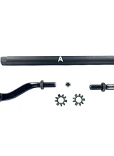 Apex Chassis 2.5 Ton No Flip Drag Link Assembly Black Anodized Aluminum Jeep Gladiator JT | Wrangler JL | JLU 2017-2022                                     - KIT124 - Image 4