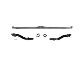 Apex Chassis 2.5 Ton Tie Rod Assembly Polished Aluminum Jeep Gladiator | Wrangler JL | JLU Rubicon Mohave Sahara Sport 2018-2022