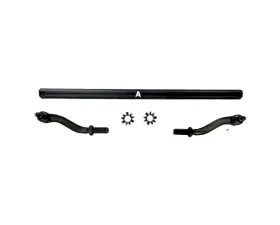 Apex Chassis 2.5 Ton Heavy Duty Tie Rod Assembly Black Anodized Aluminum Jeep Wrangler JK | JKU Rubicon Sahara Sport 2007-2018