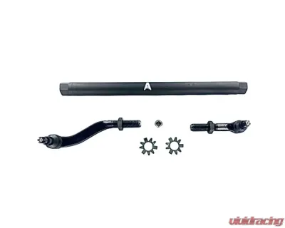 Apex Chassis 2.5 Ton Heavy Duty Yes Flip Drag Link Assembly Black Anodized Aluminum Jeep Wrangler JK | JKU 2007-2018 - KIT138