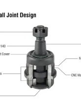 Apex Chassis Heavy Duty Ball Joint Kit (Upper is Knurled) Ram 2500|3500 2014-2018                                     - KIT211K - Image 5