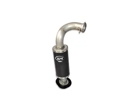 Straightline Carbon Fiber Lightweight Muffler (Full Stainless) Polaris