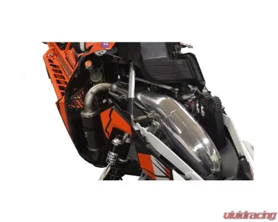 Straightline Carbon Fiber Lightweight Muffler (Full Stainless) Polaris - 132-127