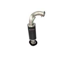 Straightline Carbon Fiber Lightweight Muffler (Stainless Steel) Polaris