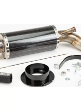 Straightline Carbon Fiber Lightweight Muffler (Stainless Steel) Polaris                                     - 132-140 - Image 2