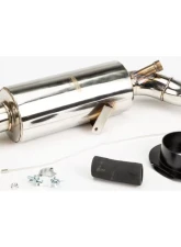 Straightline Stainless Steel Ultra-Light Muffler Polaris                                     - 132-148 - Image 2