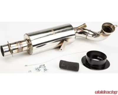 Straightline Stainless Steel Ultra-Light Muffler Polaris - 132-148