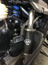 Straightline Carbon Fiber Lightweight Muffler Stainless Steel Ski Doo                                     - 134-176 - Image 2
