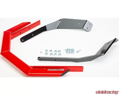 Straightline Sport Series Front Bumper Ski Doo - 183-227-RED