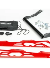 Straightline 146" Tunnel / 154" Expert Hide 'N' Go Rear Bumper Ski Doo                                     - 183-234-RED - Image 2