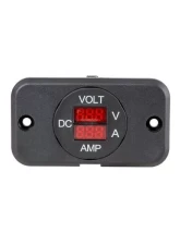 National Luna 7-33V | 0-25A 29mm Panel Mount Volt and Ammeter                                     - BSP05103 - Image 2