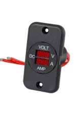 National Luna 7-33V | 0-25A 29mm Panel Mount Volt and Ammeter                                     - BSP05103 - Image 4