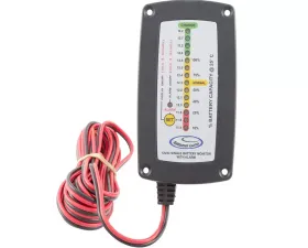 National Luna Recessed Mount Single Battery Monitor w/ Alarm
