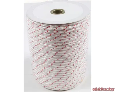 SP1 3/16"x250' White | Red Nylon Starter Rope Polyester - 05-208-03
