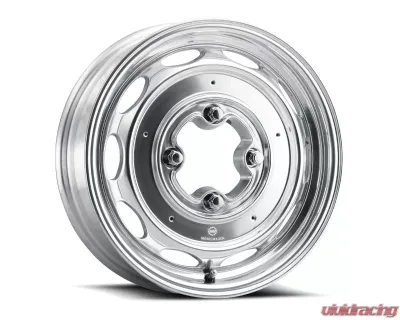 Mobelwagen 430P Interceptor 15x4.5 4x130 25mm Polished - MW-430P-54530+25