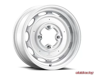 Mobelwagen 430S Interceptor 15x4.5 4x130 25mm Silver - MW-430S-54530+25