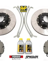 Essex Front 350x34mm Line/Fluid/Brake Pad & 2-Piece Disc Bundle Porsche 992 | 991 Carrera T Iron                                     - 13.01.40012 - Image 5