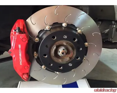 Essex Rear 350x28mm Line/Fluid/Brake Pad & 2-Piece Disc Bundle Porsche 992 | 991 Carrera T Iron - 13.01.40013