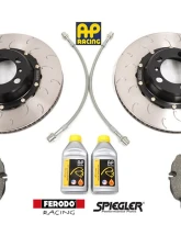 Essex Rear 350x28mm Line/Fluid/Brake Pad & 2-Piece Disc Bundle Porsche 992 | 991 Carrera T Iron                                     - 13.01.40013 - Image 5