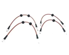 NLA Parts Stainless Steel Brake Line Kit Mini Cooper R55-R59 2007-2008
