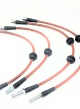 NLA Parts Stainless Steel Brake Line Kit Mini Cooper R55-R59 2007-2008                                     - MINISSBLR55-R59 - Image 2