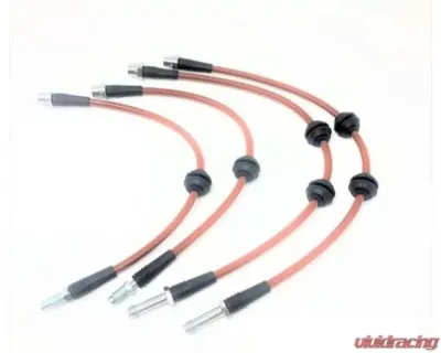 NLA Parts Stainless Steel Brake Line Kit Mini Cooper R55-R59 2007-2008 - MINISSBLR55-R59