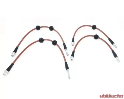 NLA Parts Stainless Steel Brake Line Kit Mini Cooper R55-R59 2007-2008 - MINISSBLR55-R59