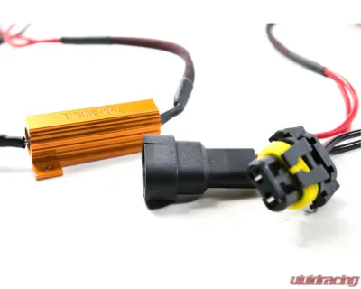 GTR Lighting 50w 2x 9005 | 9006 Resistor T-Harness - GTR.H120
