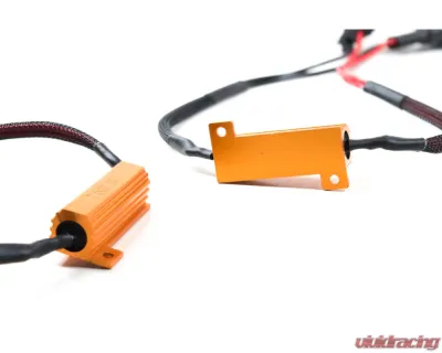 GTR Lighting 50w 2x 9005 | 9006 Resistor T-Harness - GTR.H120